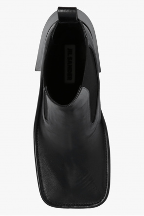 JIL SANDER NIKKI 411 ブラックロングブーツ JIL SANDER(ジル サンダー)のロングブーツ通販 | 集英社HAPPY